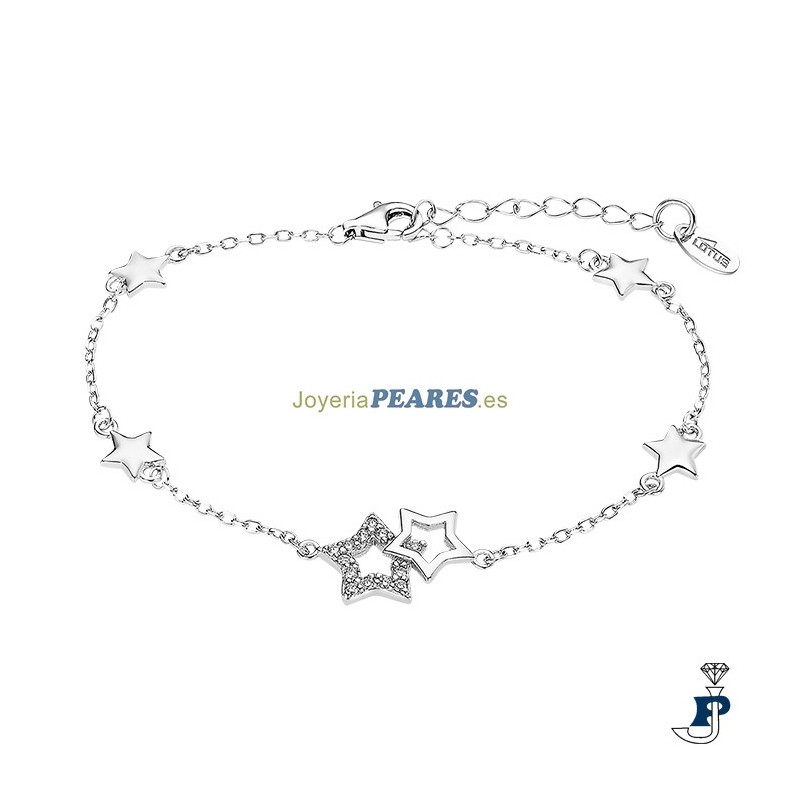 Pulsera con estrellas LOTUS SILVER - LP3177-2/1