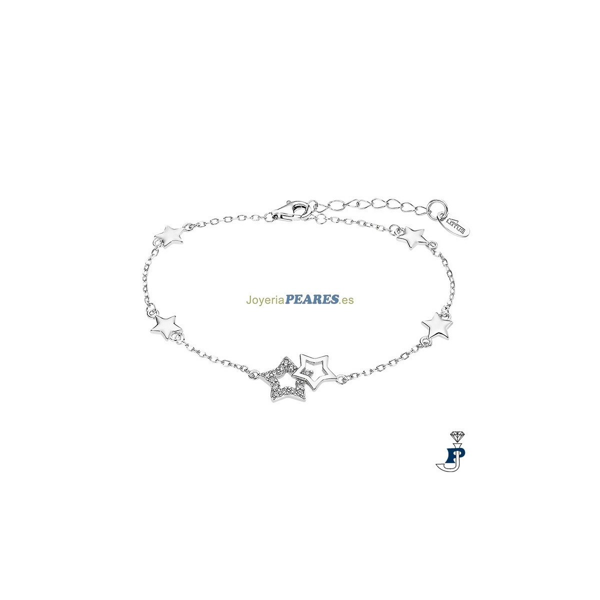 Pulsera con estrellas LOTUS SILVER - LP3177-2/1