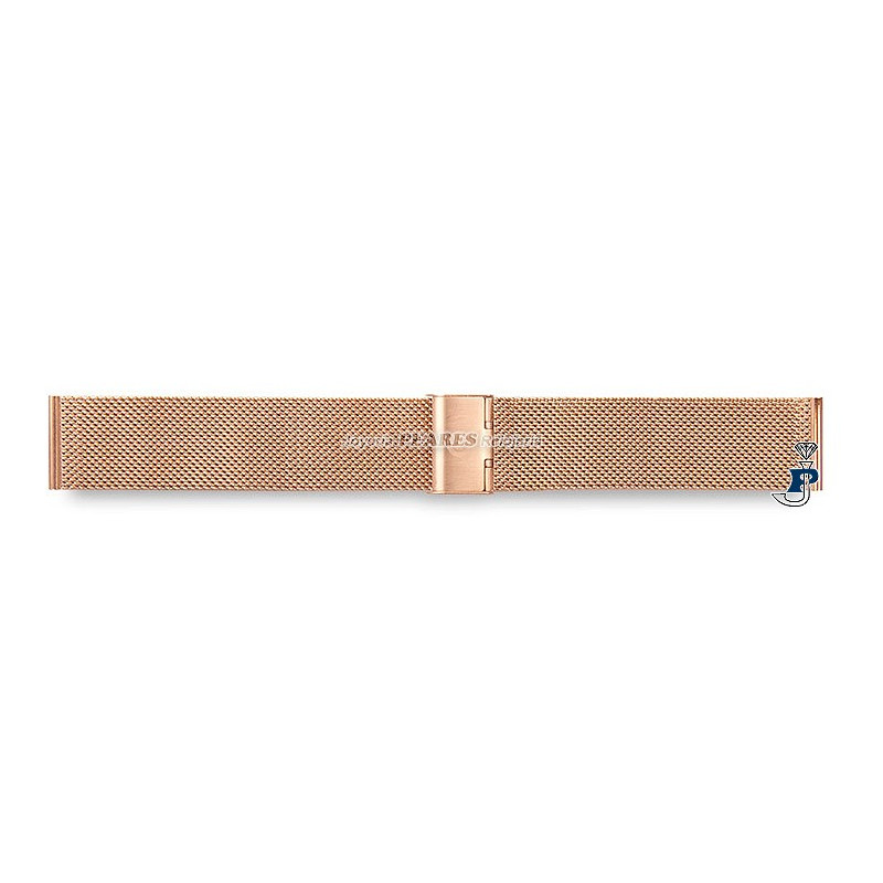 Correa para reloj de acero rose. - 15.2855-20