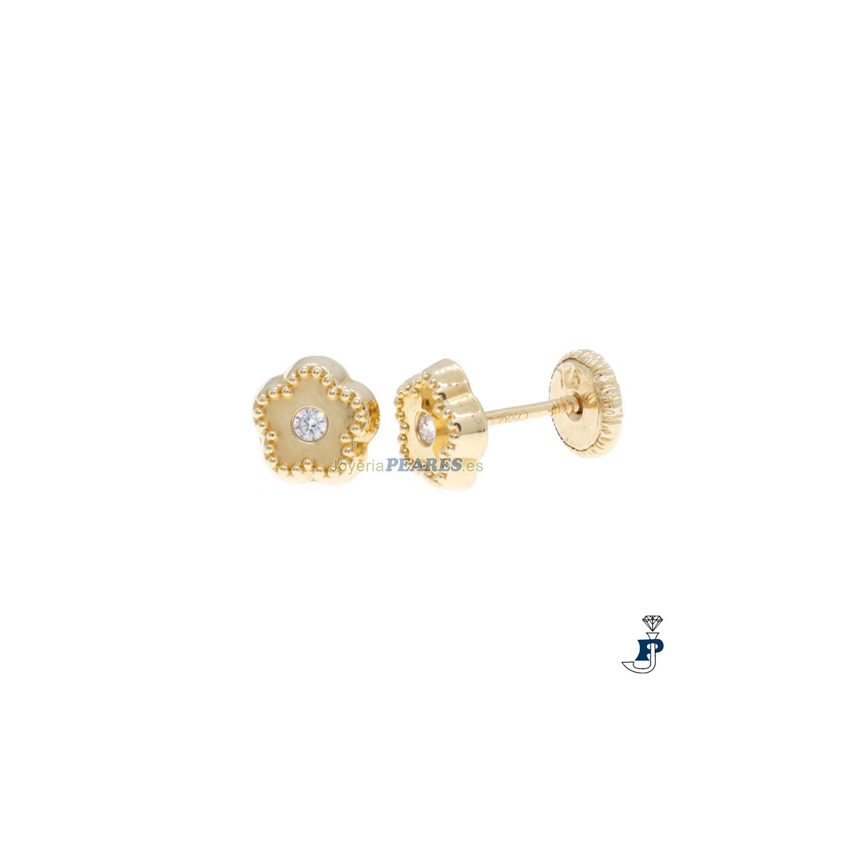 Pendientes Oro de 1ª Ley (750 mls). - 154.Z1279/PU