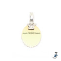 Colgante Bicolor Oro de 1ª Ley. - 122.14131