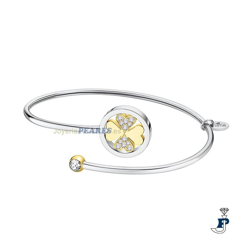 Pulsera acero bicolor LOTUS STYLE. - LS2169/2/A
