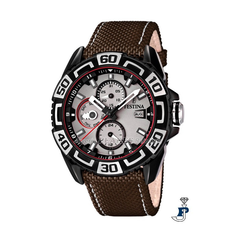 Reloj FESTINA para hombre con brazalate tela sobre piel - F16584/1