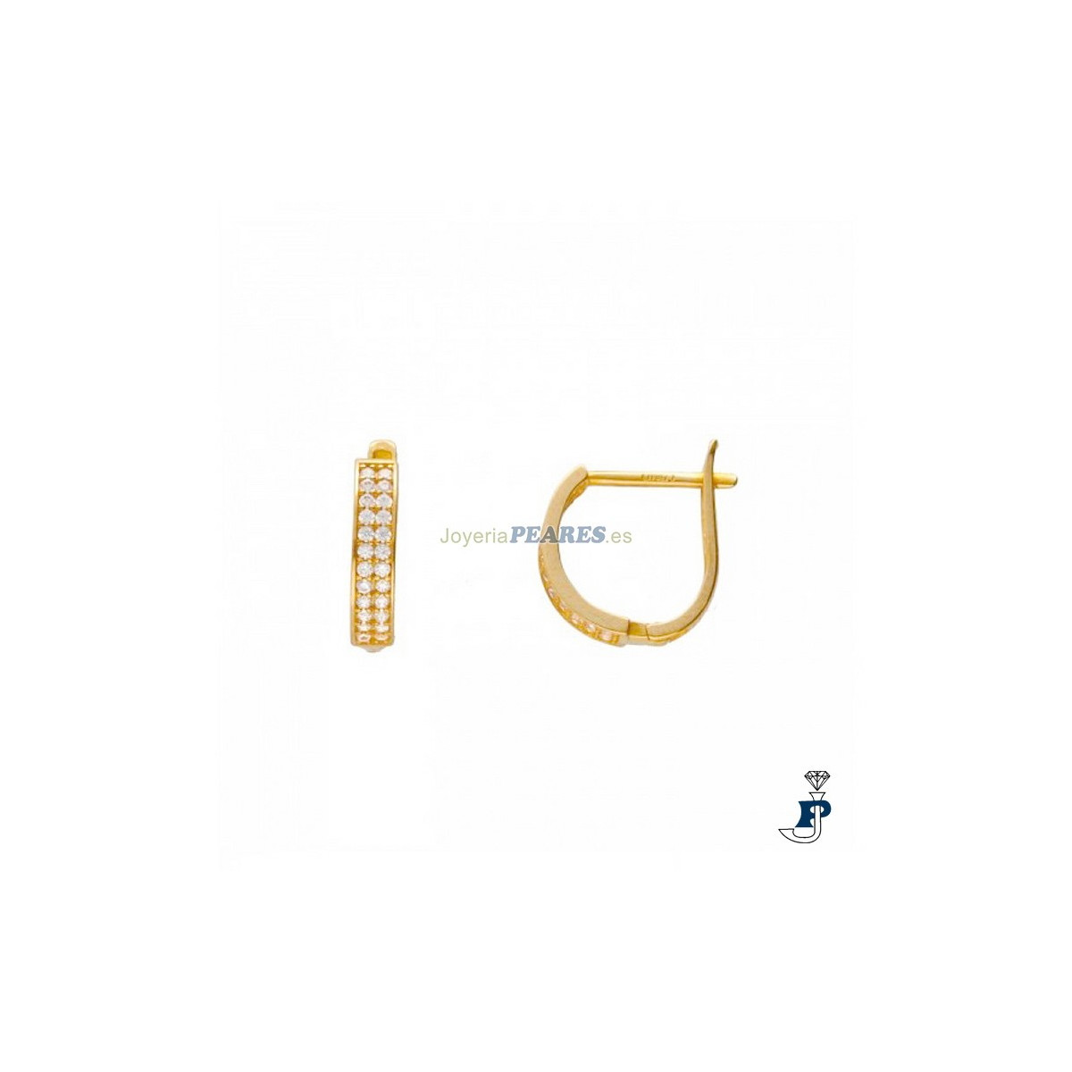 Pendientes Oro de 1ª Ley. - 168.M-646322AB