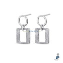 Pendientes de PROMOJOYA en plata de 1ª Ley (925 mls). - 162.9116320
