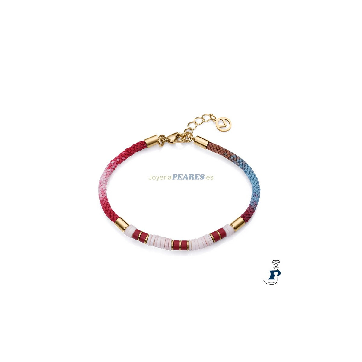 Pulsera de VICEROY en acero con baño de Oro. - 14039P01017