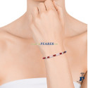 Pulsera de VICEROY en acero con baño de Oro. - 14039P01017