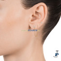 Pendientes de VICEROY fabricados en Plata  de 1ª Ley con baño de Oro. - 9112E100-30