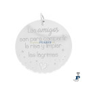 Chapa de Plata para Ramo de Novia - 117.B3198-25 Chapa de Plata para Ramo de Novia - 117.B3198-25