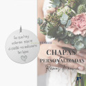 Chapa de Plata para Ramo de Novia - 117.B3198-28