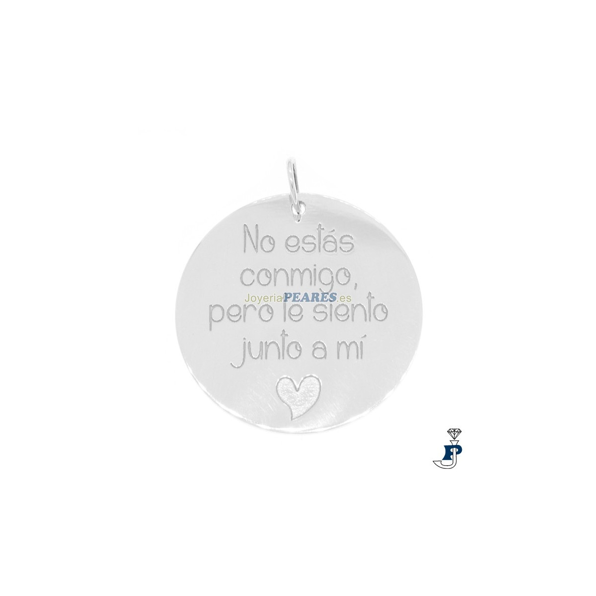 Chapa de Plata para Ramo de Novia - 117.B3198-28