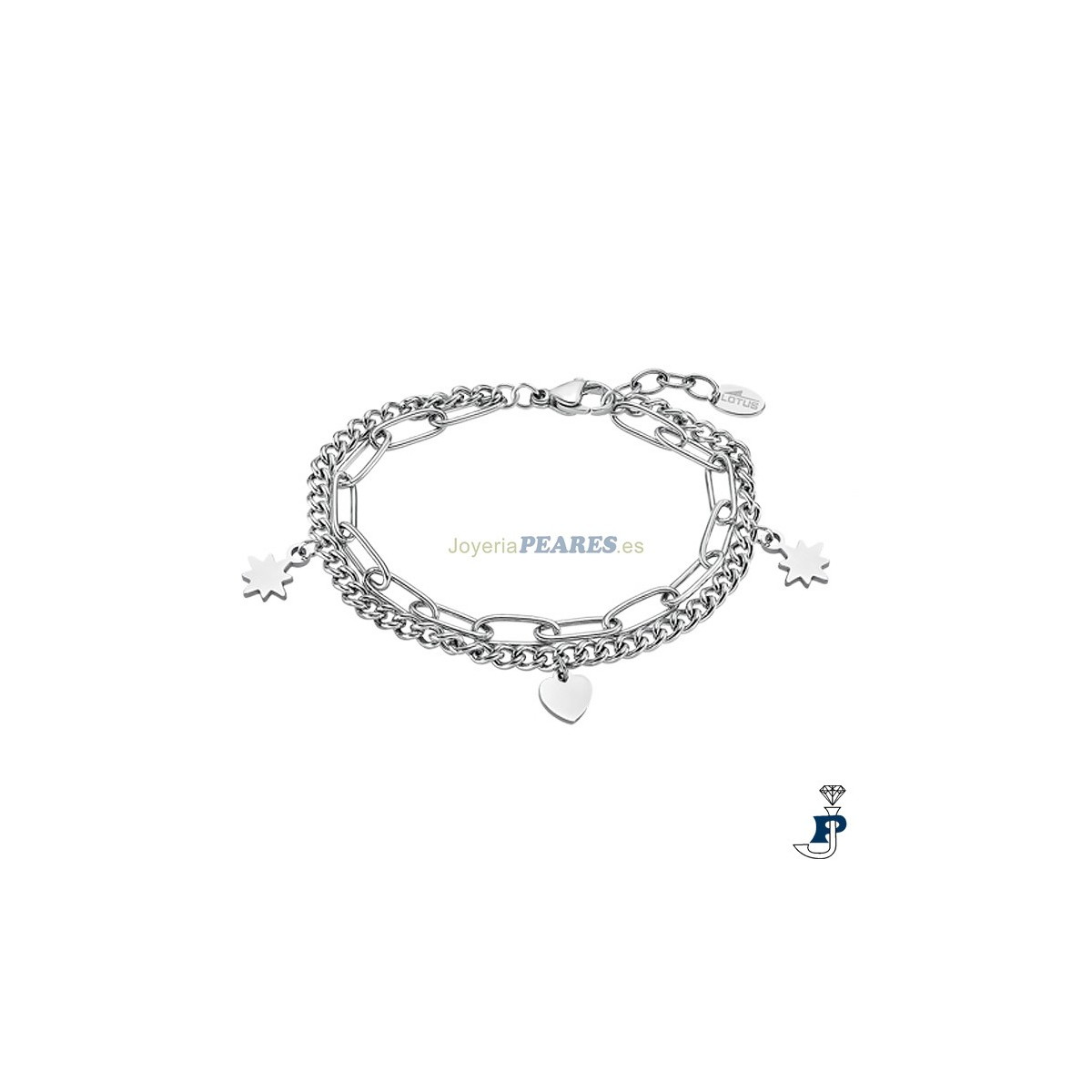 Pulsera acero LOTUS STYLE. - LS2313/2/1