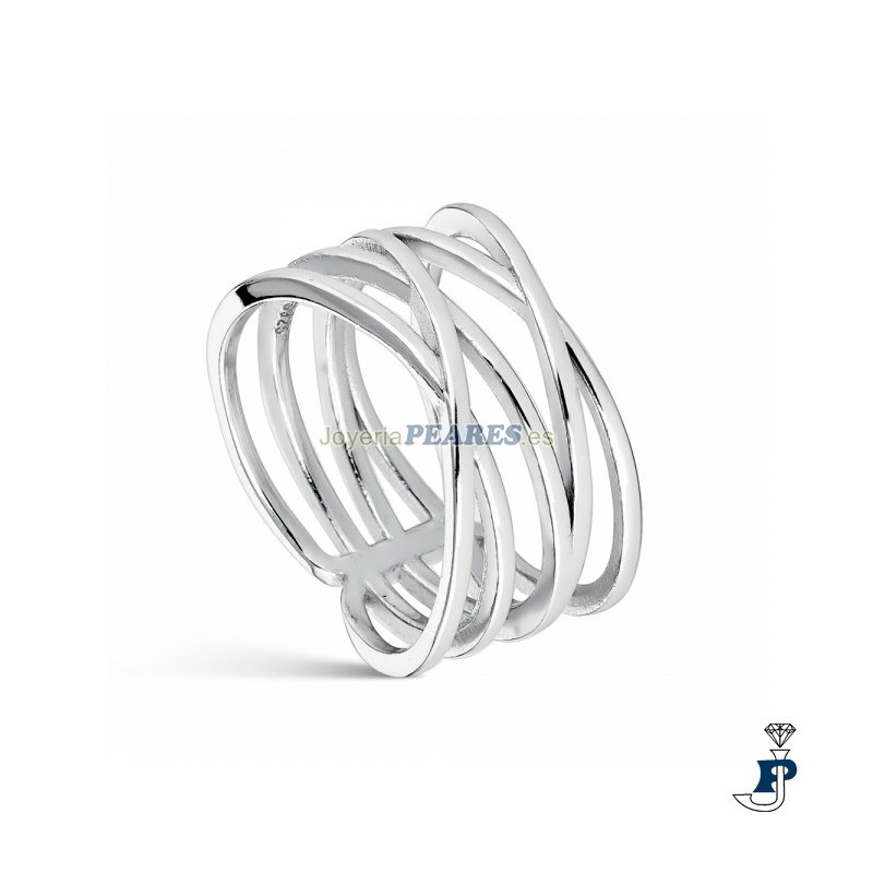 Sortija de Promojoya fabricada en Plata de 1ª Ley. - 162.9111885