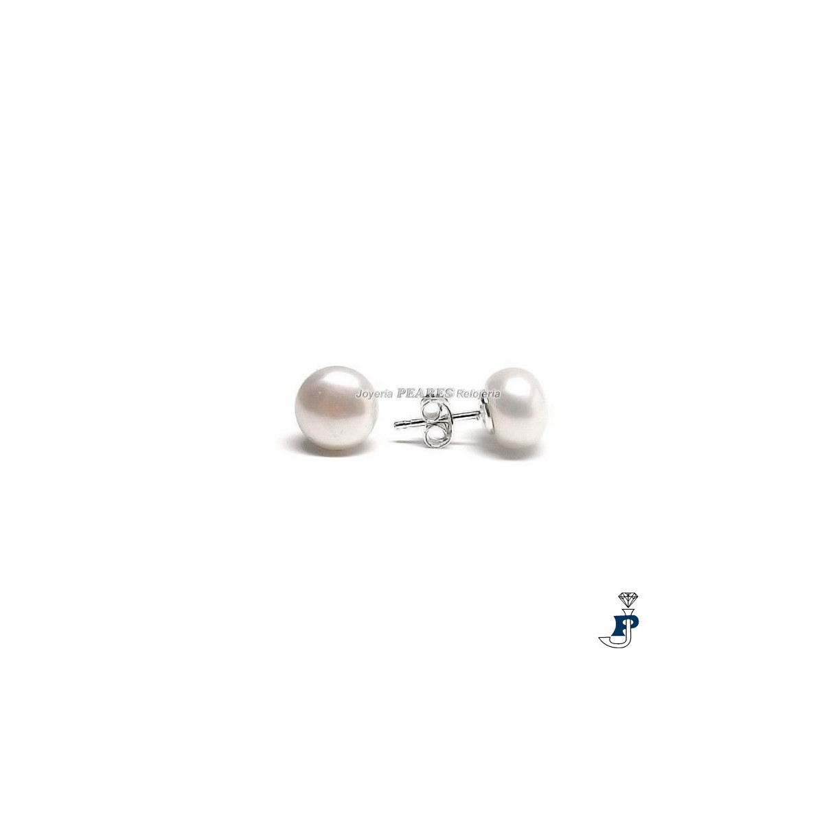 Pendientes DI.PLATA perla cultivada y Plata de 1ª Ley. - 150.2022397/7