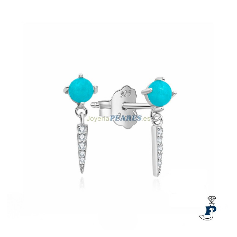 Pendientes  DI.PLATA fabricados en Plata de 1ª Ley. - 150.2024517