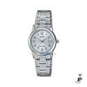 Reloj Casio analógico con calendario. - LTP-V002D7B