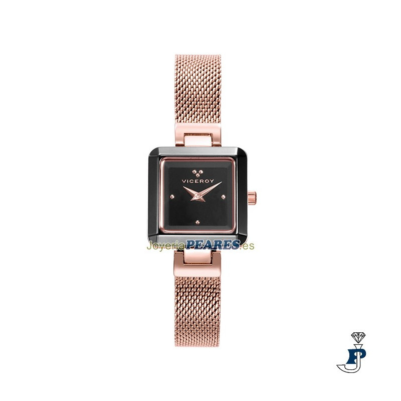 Reloj VICEROY dorado con cerámica. - 401182-57