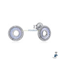 Pendientes con madre perla de VICEROY en Plata de 1ª Ley. - 13159E000-90