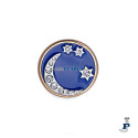 Abalorio para montar en pulsera personalizable de VICEROY fabricado en acero con un baño de Oro. - 14103M01012