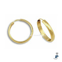 Pendientes aro en Oro de 1ª Ley. - 122.46785