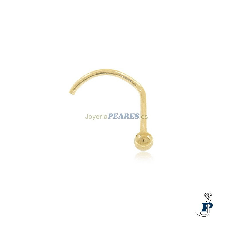 Piercing fabricado en Oro de 1ª Ley. - 168.648482A