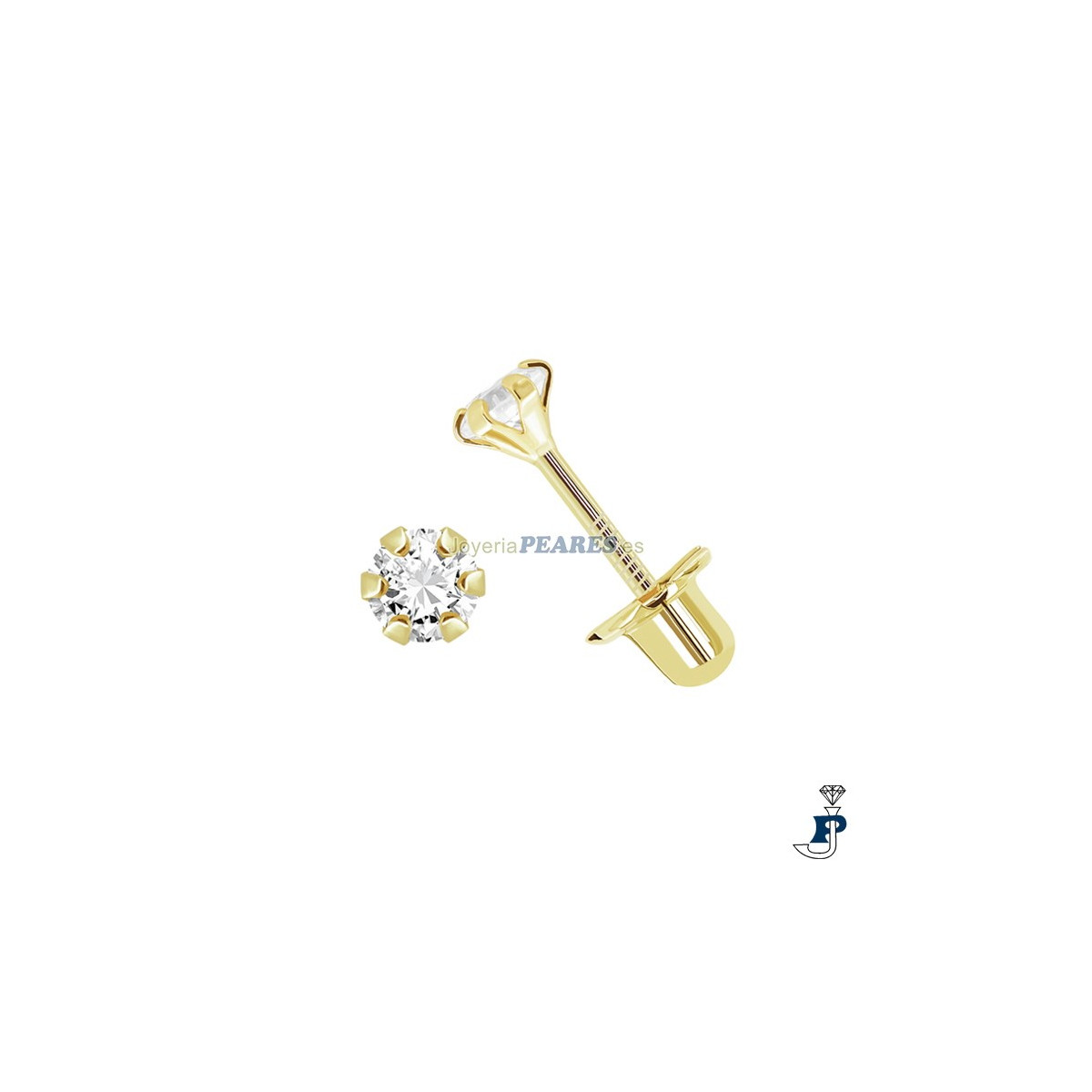 Pendientes Oro de 1ª Ley. - 159.201296