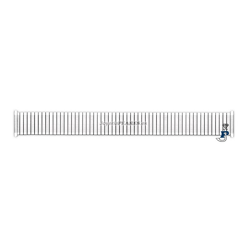Correa de acero para reloj, extensible. - 15.2463-20