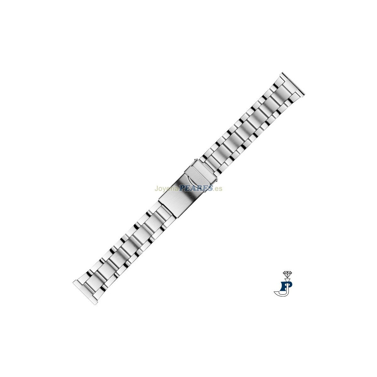 Correa de acero para reloj. - 15.2661-20