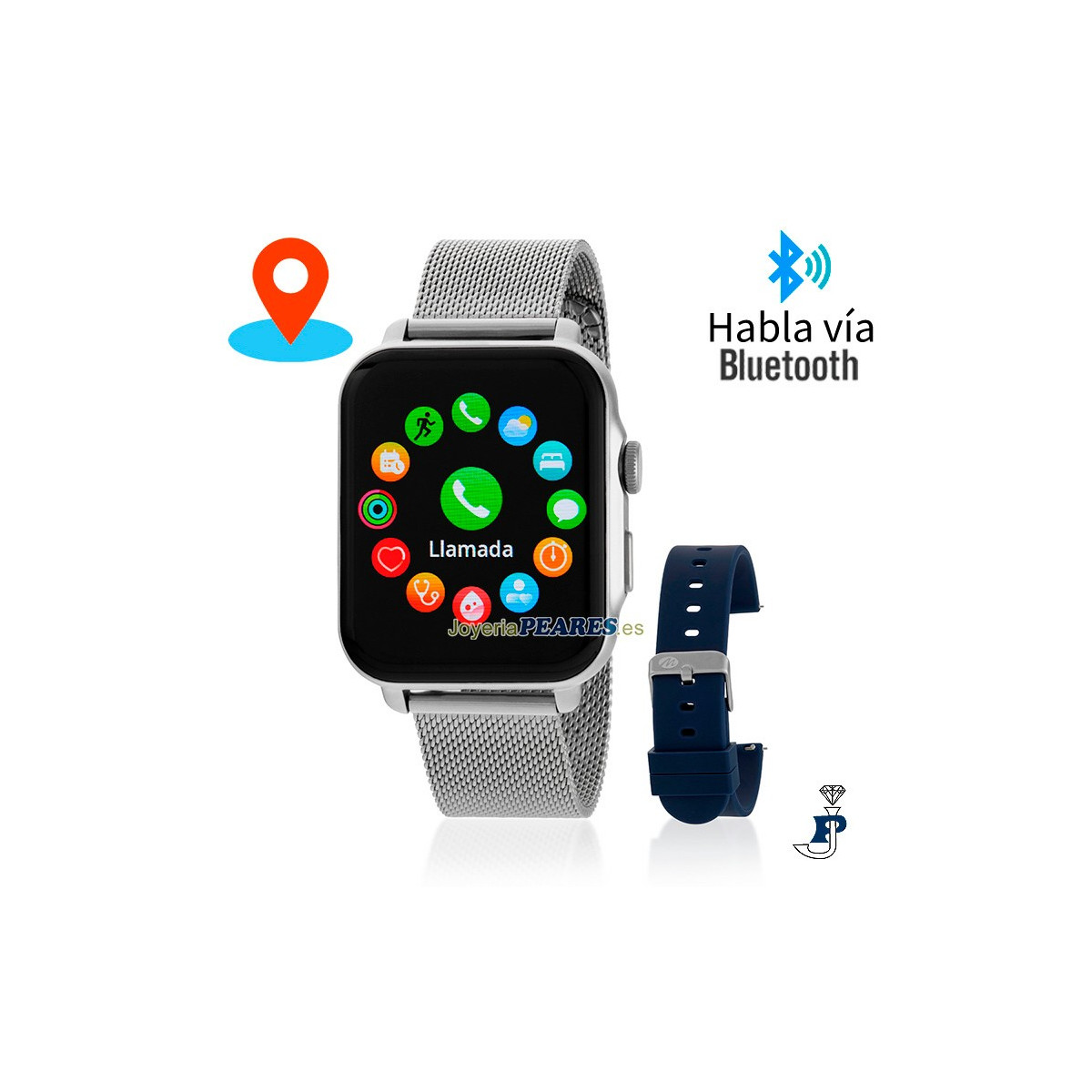 Reloj Marea Smart, con GPS - B63002/2