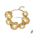 Pulsera Acero con baño de Oro de VICEROY. - 15149P01012