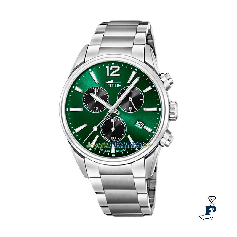 Reloj LOTUS en acero. - 18690/4