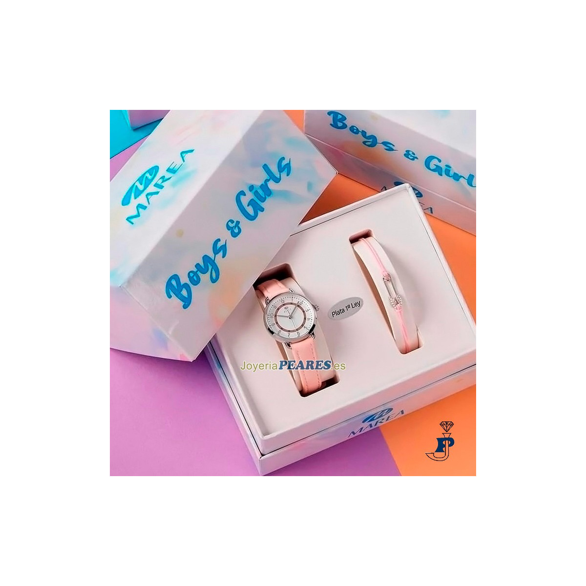 Reloj MAREA Junior con pulsera de plata de REGALO - B41363/2