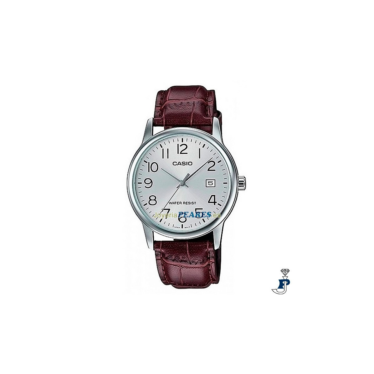 Reloj Casio clásico. - MTP-V002L-7B2