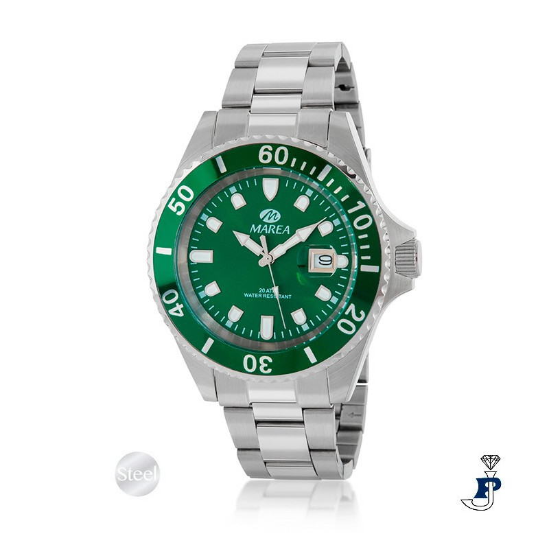 Reloj MAREA de acero resistente 20 Amt. - B36094/18