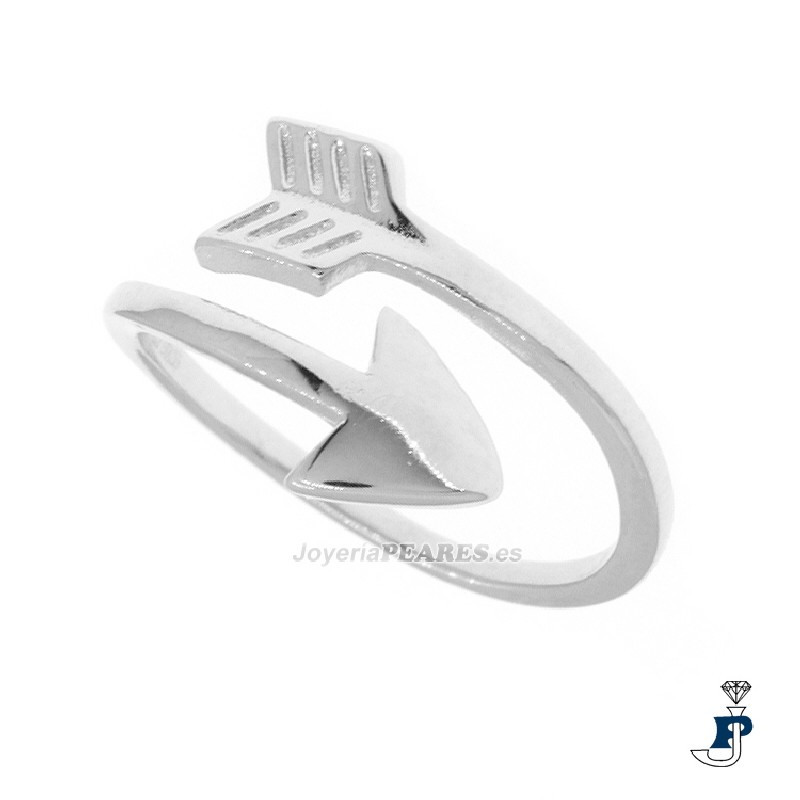 Sortija de PROMOJOYA fabricada en Plata de 1ª Ley. - 162.9104077