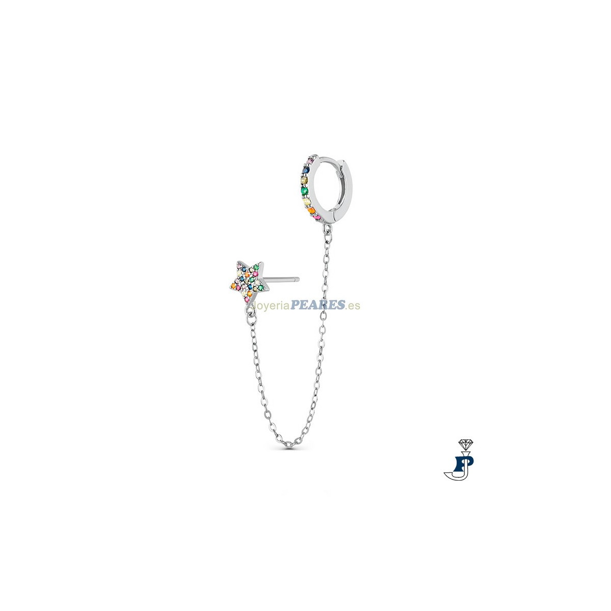 Pendientes de PROMOJOYA en Plata de 1ª Ley (925 mls). - 162.9112657