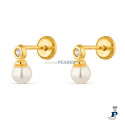 Pendientes PROMOJOYA  Plata 1ª Ley con un baño de Oro. - 162.9115553