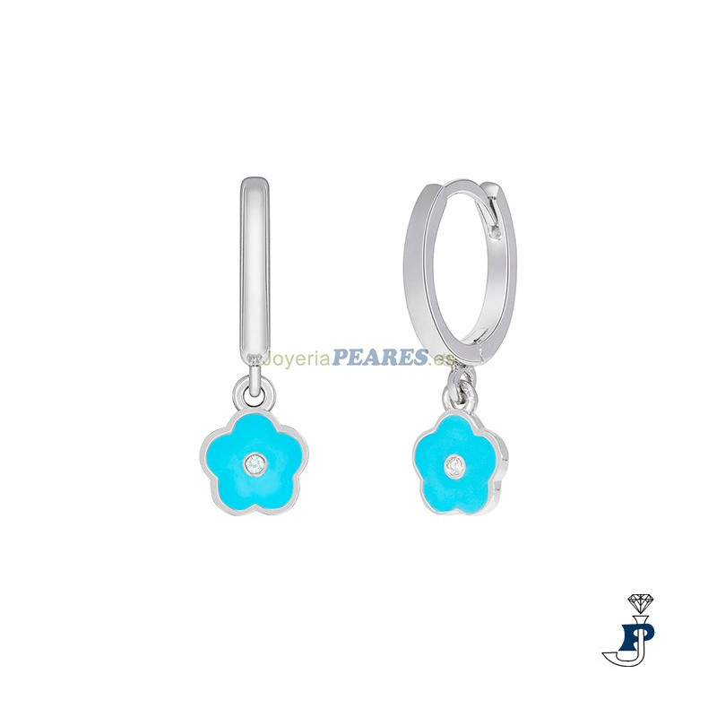 Pendientes niña de MAREA fabricados en Plata de 1ª Ley. - D03601/AC