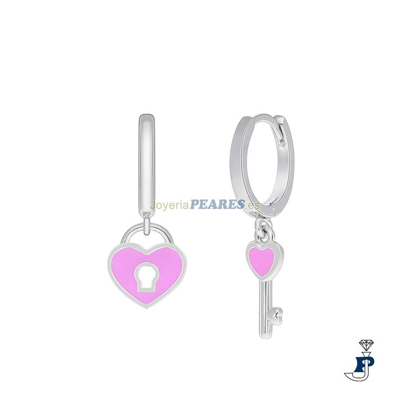 Pendientes niña de MAREA fabricados en Plata de 1ª Ley. - D03601/AH