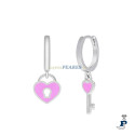 Pendientes niña de MAREA fabricados en Plata de 1ª Ley. - D03601/AH