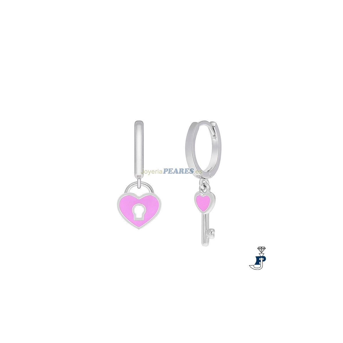 Pendientes niña de MAREA fabricados en Plata de 1ª Ley. - D03601/AH
