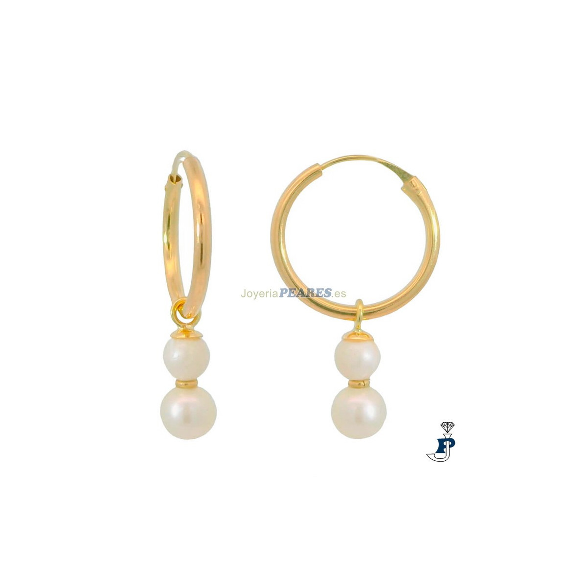 Pendientes fabricados en Oro de 1ª Ley(750mls). - 181.5854