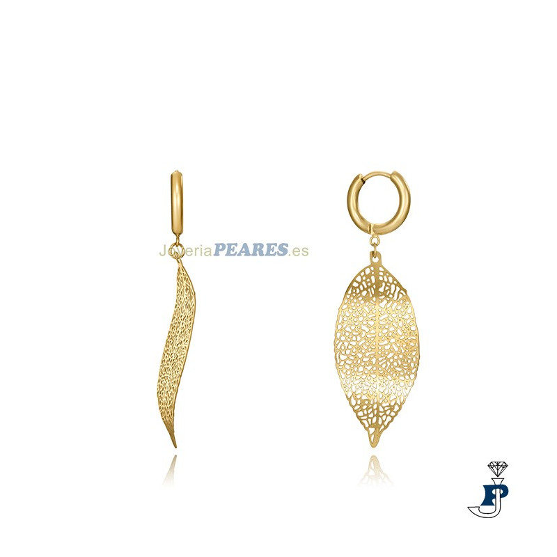 Pendientes de VICEROY en acero con baño de Oro. - 75319E01012