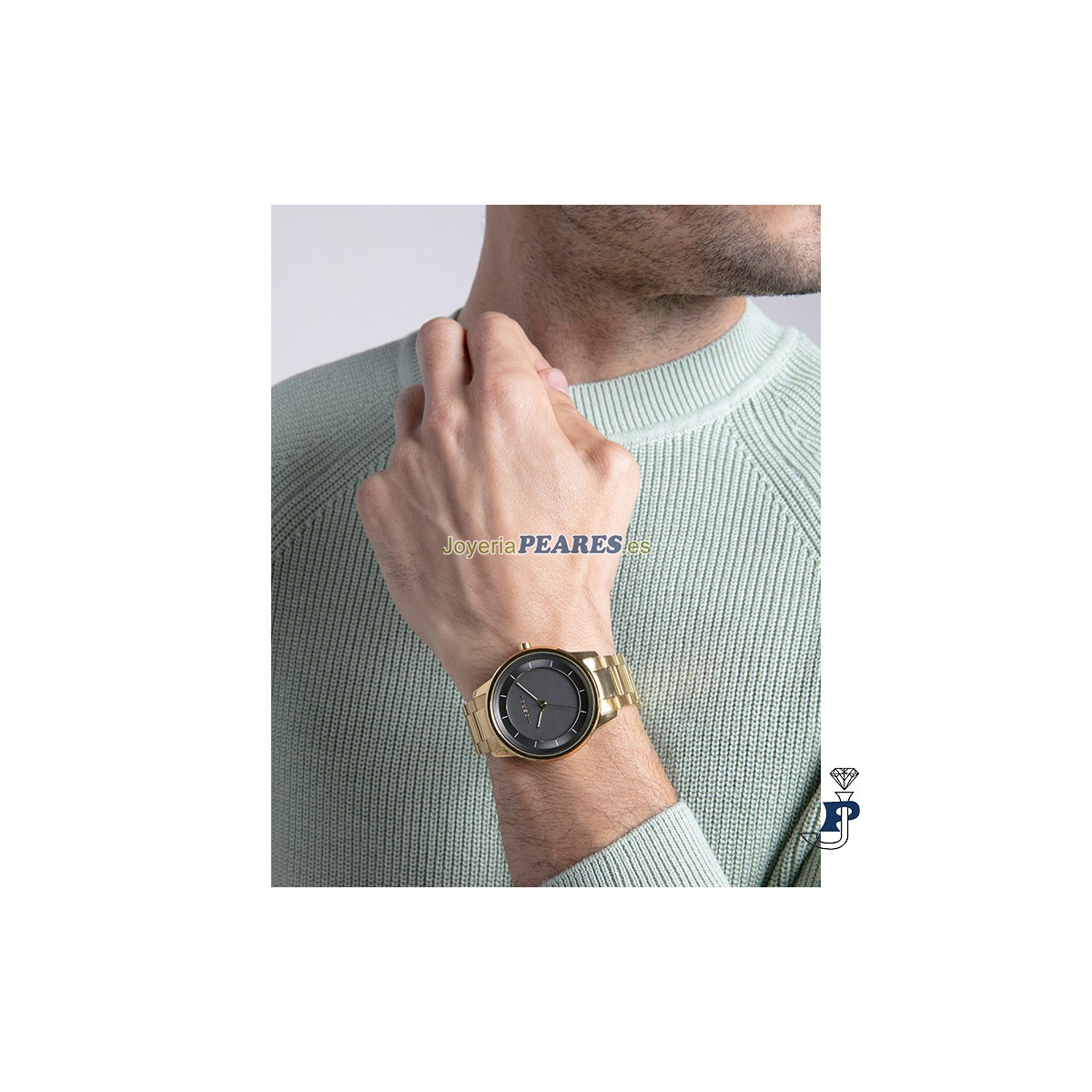 Reloj VICEROY dorado. - 401389-16