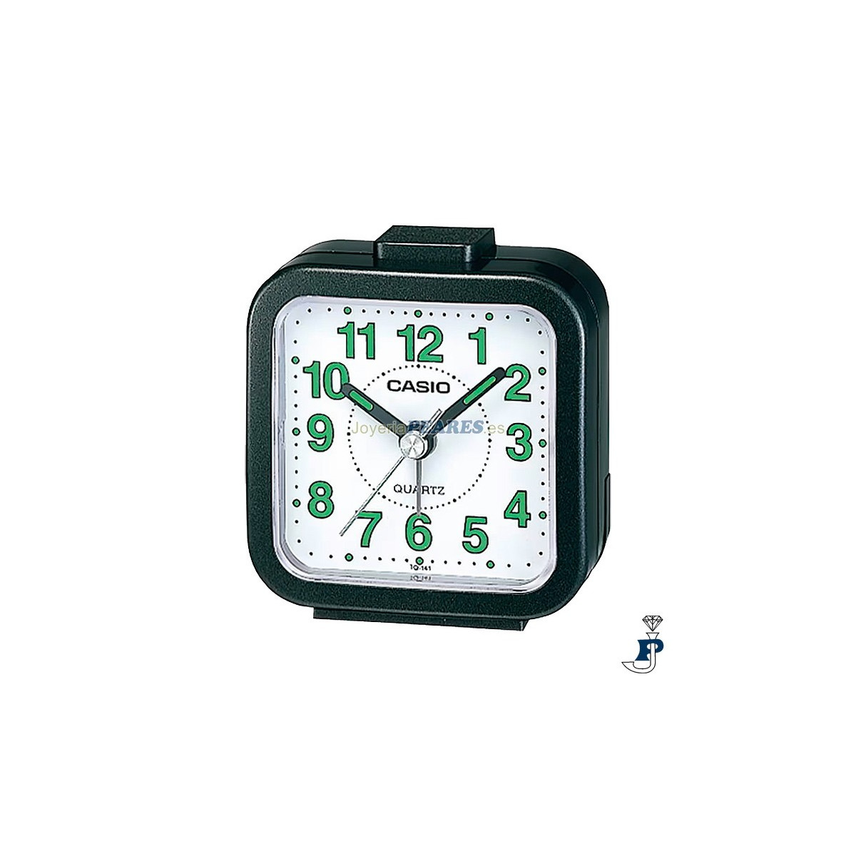 Reloj despertador Casio analógico. - TQ-141-2