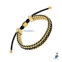 Pulsera fabricada en acero con un baño de Oro de LOTUS STYLE. - LS2374/2/4