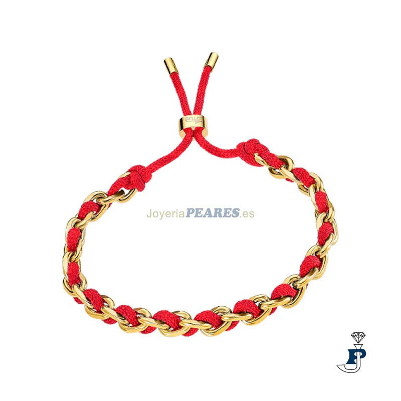 Pulsera fabricada en acero con un baño de Oro de LOTUS STYLE. - LS2378/2/3