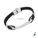 Pulsera de cuero LOTUS STYLE. - LS2387/2/2