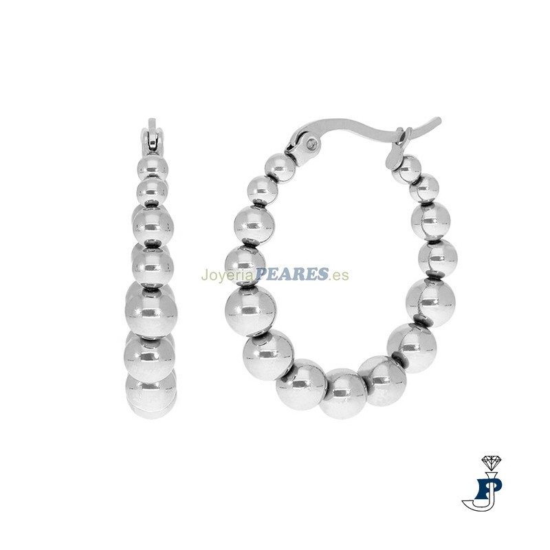 Pendientes  MAREA  en acero. - C02701/AC