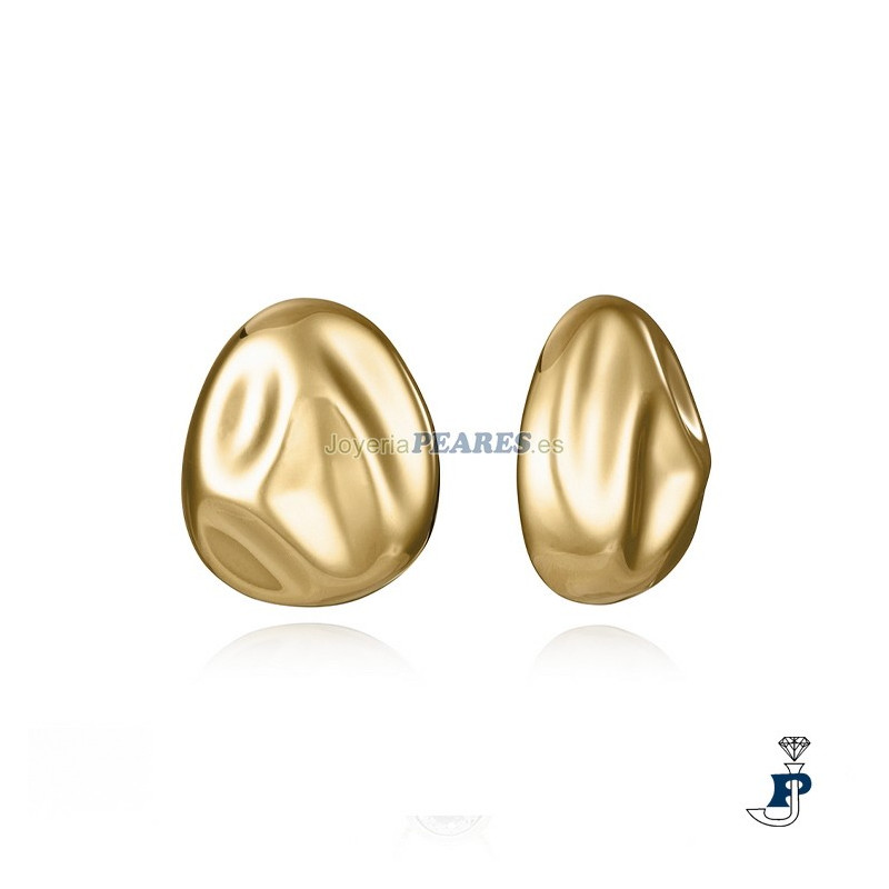 Pendientes VICEROY  fabricados en acero con un baño de Oro. - 15160E01012